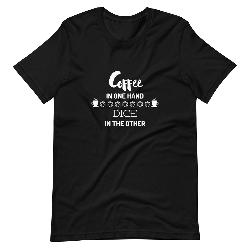 Coffee and Dice Unisex T-Shirt