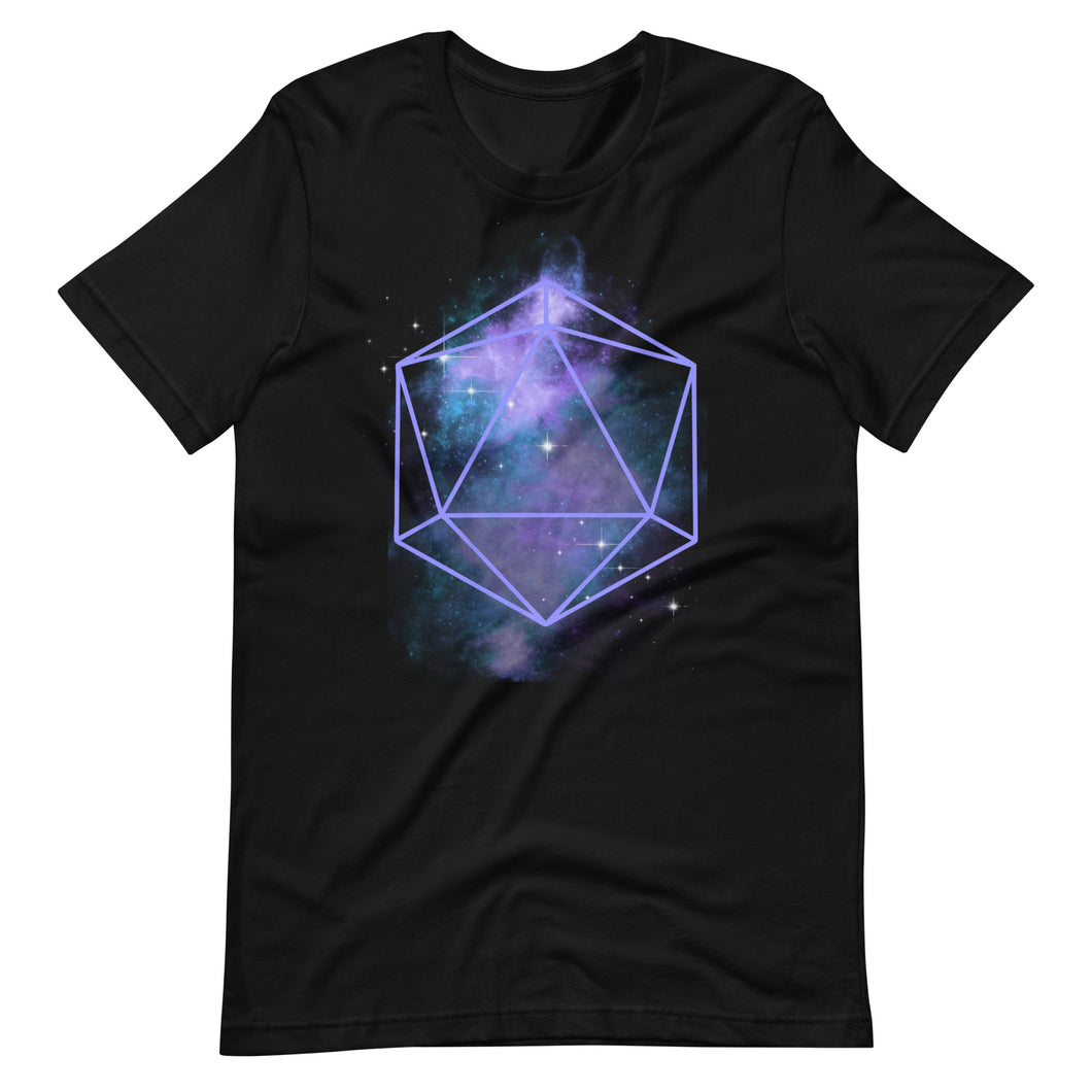 Cosmic D20 Unisex T-Shirt