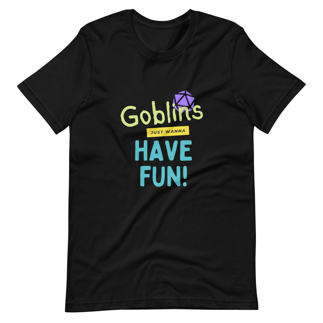 Dice Goblin D20 Unisex T-Shirt